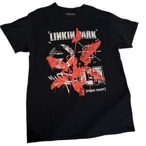 Linkin Park Hybrid Theory Graphic Band T-Shirt Black Rock Tee Men’s L